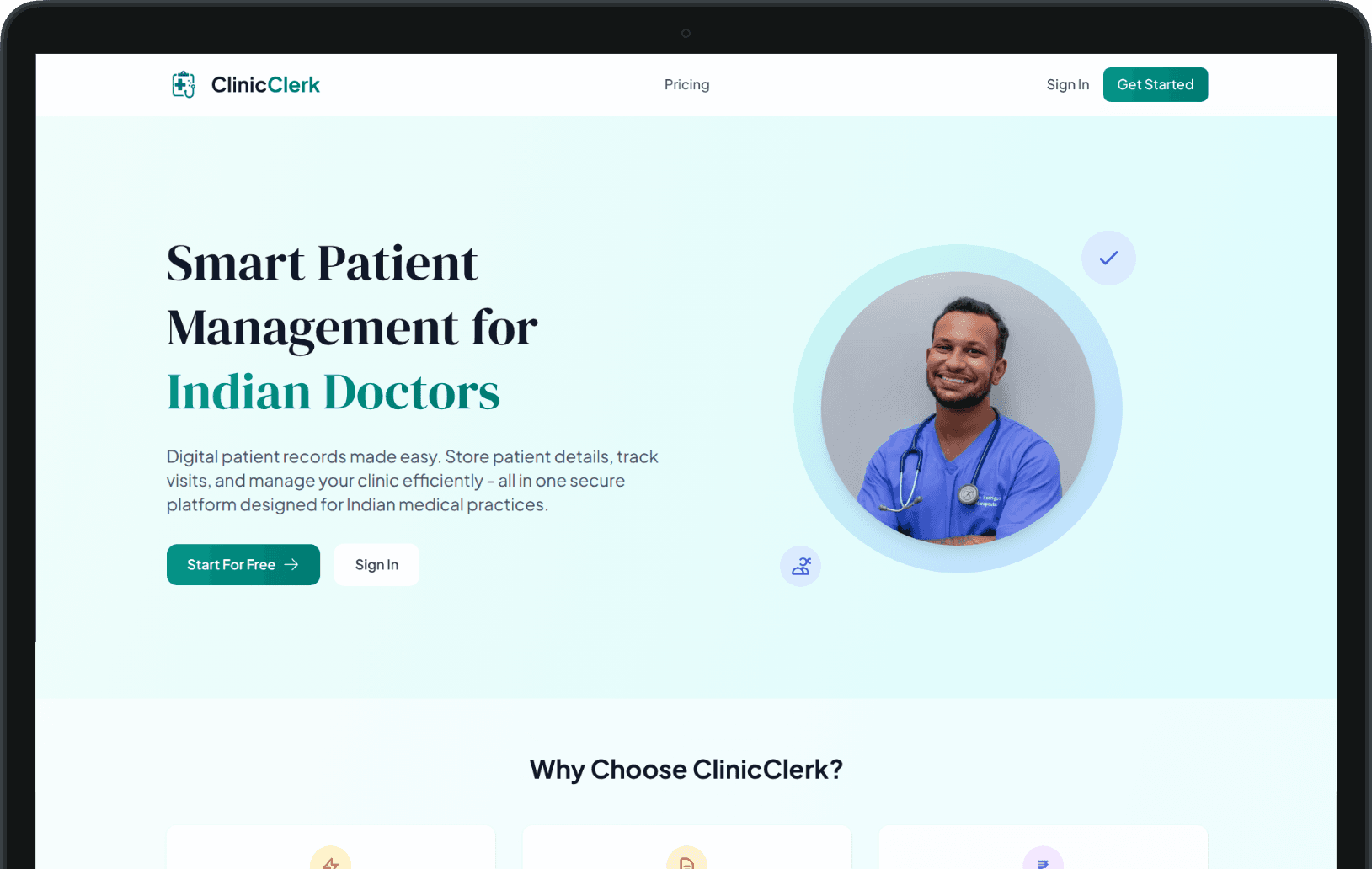 ClinicClerk — Patient Records Management System